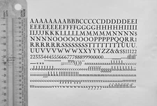 New Letterpress Type - 24 NIcolas Cochin