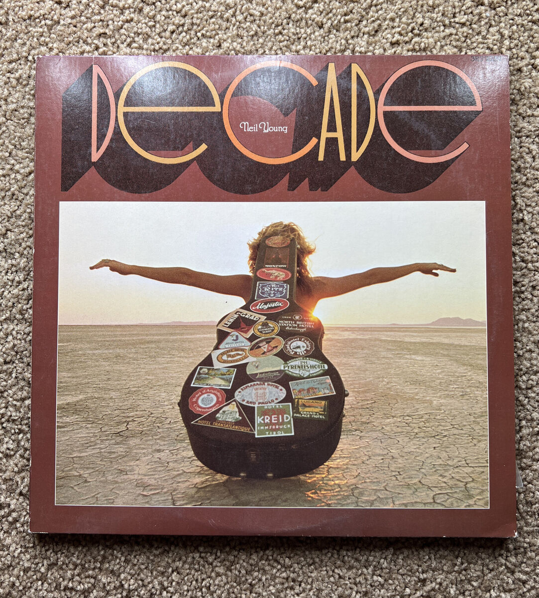 NEIL YOUNG Decade Vinyl 3X LP Vintage Records Album Warner Bros | eBay