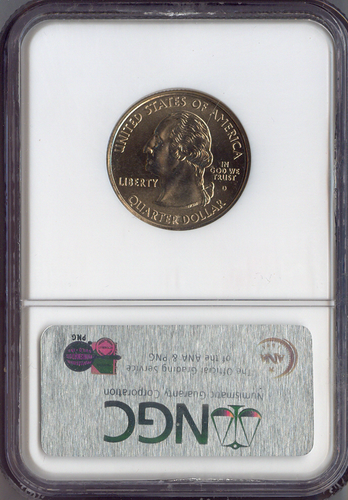 2006-D North Dakota State Quarter NGC MS67 Business Auction - Picture 2 of 2