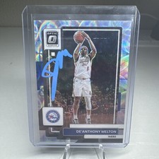 2022-23 Donruss Optic Scope De'Anthony Melton 243/249 In Person Signed Autograph