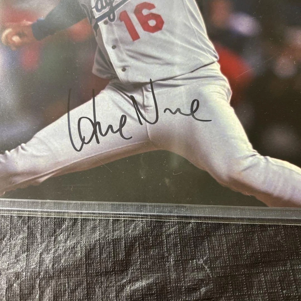 MLB Hideo Nomo Autographed Photo Los Angeles Dodgers - Image 2 of 3