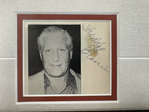 Edles Freddie Blassie signiertes kleines Foto Beckett individuell gerahmt WWF Wrestling - Bild 2 von 3