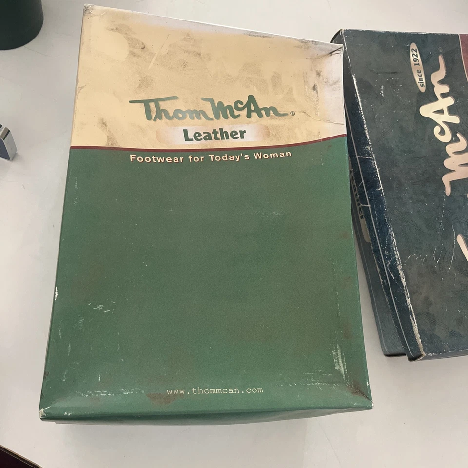 SOLO CAJAS DE ZAPATOS THOM MCAN VINTAGE ~ Lote de 2 cajas Foto 2 de 3