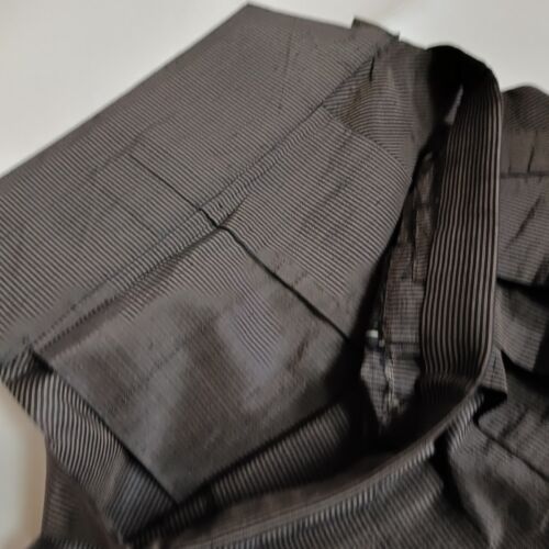 Vintage Silk Striped Hakama - Samurai-Style Traditional Japanese Pants 9778 - Picture 11 of 14