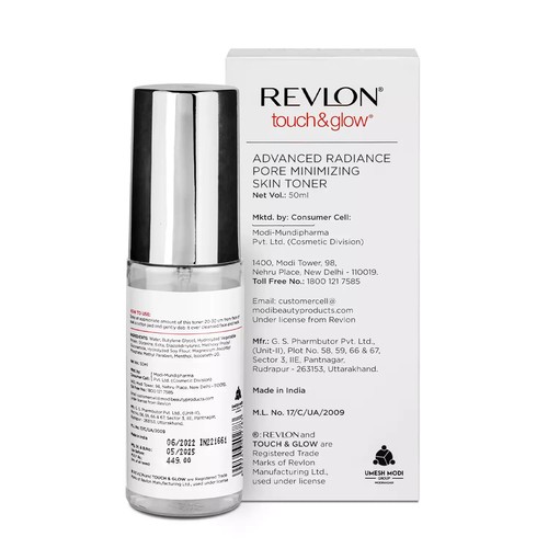 Revlon Touch & Glow Advanced Radiance Pore Minimizing Skin Toner (50ml) - Picture 3 of 4