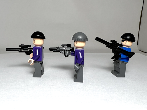 SET OF 3 Minifigure Lego The Joker's Henchman 7782 7888 The Batwing The Tumbler - Picture 5 of 11