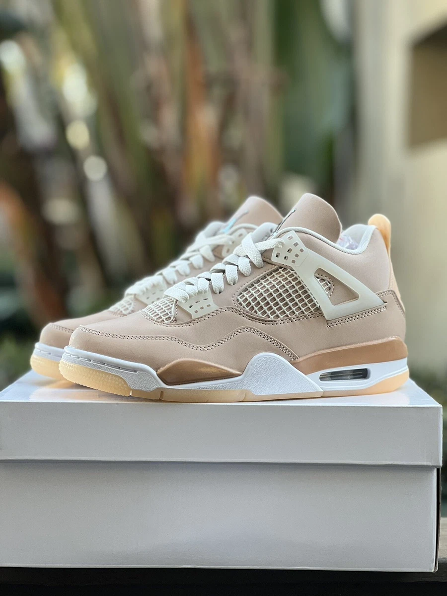 Wmns Nike Air Jordan 4 “Shimmer” (DJ0675-200) Size 8W/6.5Y