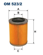 FILTRON OM 523/2 Oil Filter for OPEL,VAUXHALL
