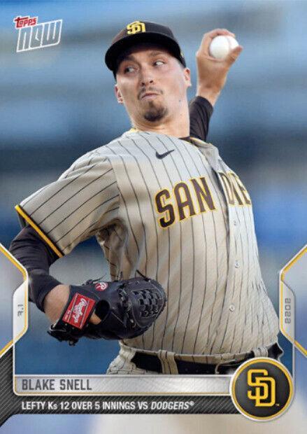 2022 Topps Now - Blake Snell #449 - 1 of 1