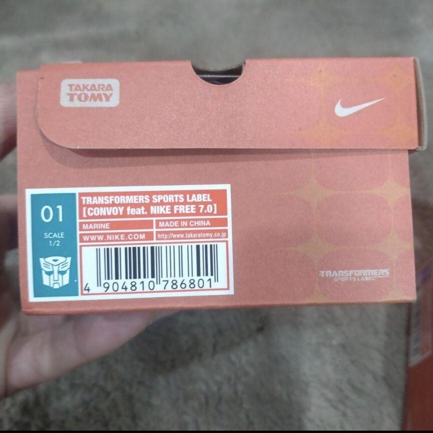 Nike Free 7.0 x Takara Tomy Transformers Figure Miniature