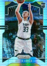 2020 Panini Prizm WNBA Prizms Hyper #99 Kitija Laksa Seattle Storm 