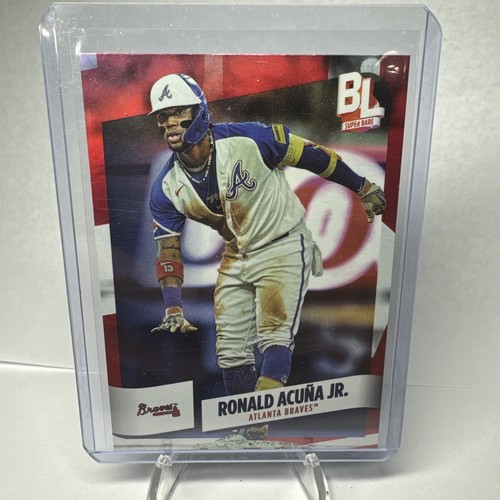 Ronald Acuna Jr 2024 Topps Big League super rara lamina rossa #277 - Foto 1 di 2