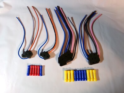 For 80s GM Power Window Switch Pigtail Connector Plug Wire C10 C30 K10 - View #3