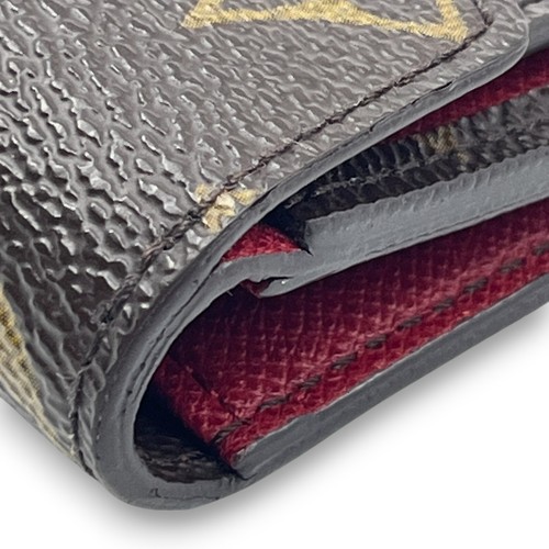 Louis Vuitton Monogram Portafoglio Marie Portafoglio Bifold Rosso M93802 - Foto 18 di 24