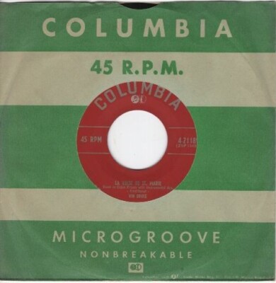 Vin Bruce   La Valse De St. Marie / Oh Ma Belle 7'' 45
