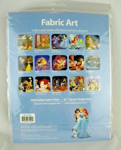 Disney Cenicienta Bibbidi- Bobbidi- Boo Fabric Art 100% Algodón Impresiones de tela Nuevo - Imagen 12 de 12
