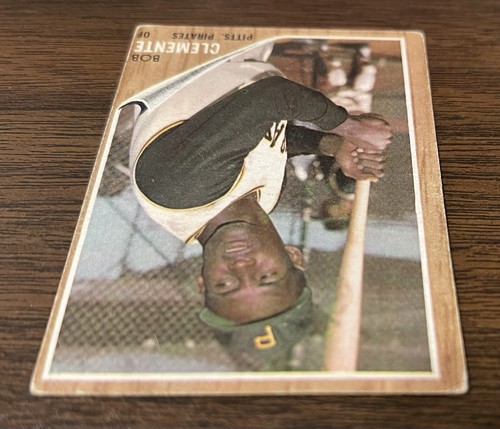 ROBERTO CLEMENTE 1962 TOPPS BASEBALL CARD # 10 HOF PITTSBURGH PIRATES - Picture 5 of 12