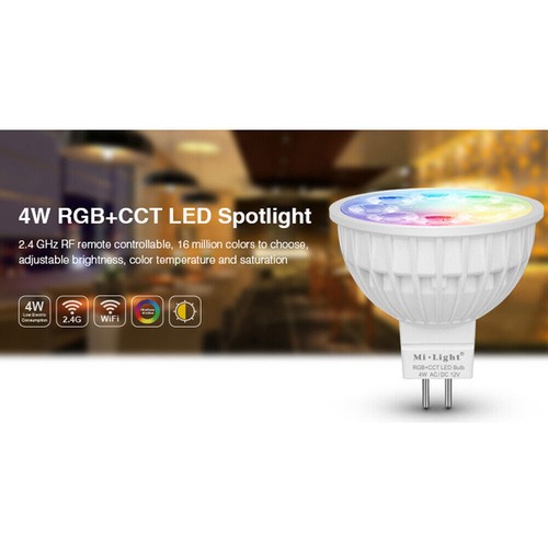 Milight RGB CCT Led Bulb E27 GU10 E14 Lamp Dimmable wifi controller Amazon Alexa - Picture 10 of 41