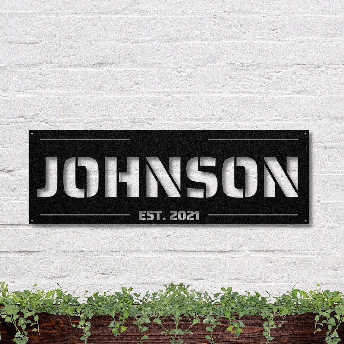 Wall Art Home Decor Metal Acrylic 3D Silhouette Poster USA Custom Sign Personal