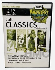 2003 AMC Cult Classics Collection 1 MONSTERFEST COLLECTION 4 Movies 2-DVD's