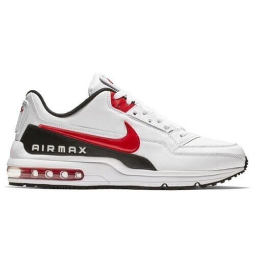 Nike Men's Air Max LTD 3 Shoes White/Red/Black 12