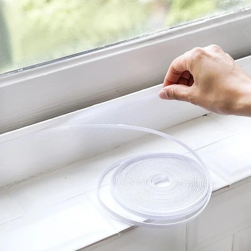 Self-Adhesive Window Mosquito Net Anti Fly Insect Mesh Curtain Cut Screen New - Picture 4 of 8