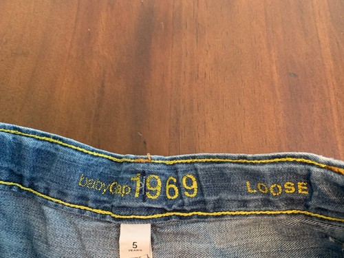 Gap 1969 Boys Size 5 / Light Weight Loose Fit Jeans - Picture 2 of 5