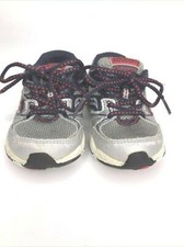 Saucony Cohesion 6 Shoes Boys 7M Toddler Gray Red Black Sneakers
