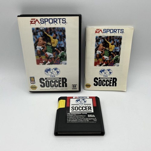 Sega Genesis FIFA International Soccer CIB Complete Tested & Working EA Sports - Picture 1 of 8