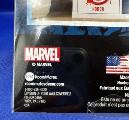 Adesivi Murali MARVEL Capitan America Hulk Spider-Man Thor Adesivi Decorazione Nuovi - Foto 7 di 9