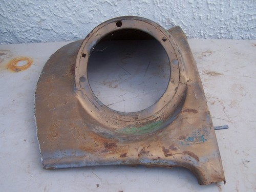 TRIUMPH TR3 NOSE REPAIR PANEL LEFT - Picture 4 of 5