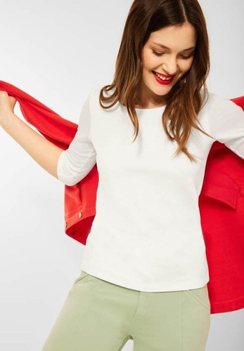 Street One Shirt Pania cremeweiß