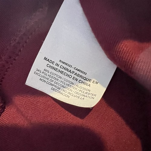Felpa Nike Tech Uomo Rossa Taglia Media - Foto 7 di 8