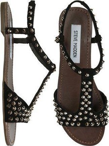 steve madden studded flat sandals