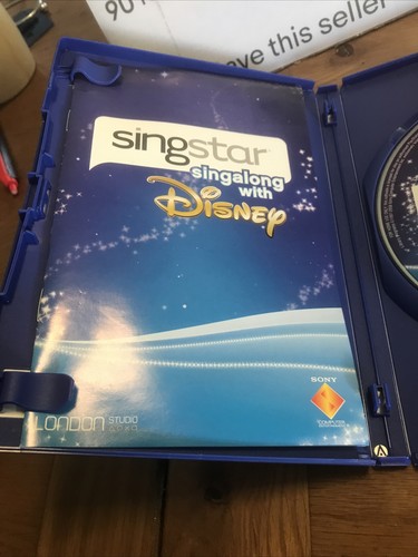 SingStar Singalong With Disney For The PlayStation 2 PS2 Complete - Picture 3 of 4