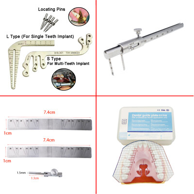 Measure Teeth Instruments Dental Ortho Teeth Gauge Implant Surgical Measuring Instruments Tool ...