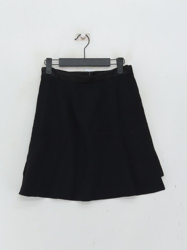 Givenchy Women's Mini Skirt UK 10 Black Viscose with Elastane Short Mini - Picture 2 of 8