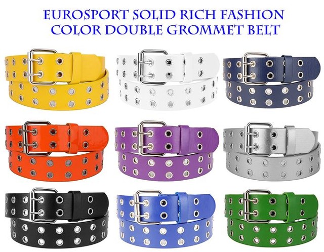 double grommet belt