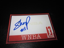SHEY PEDDY SIGNED AUTOGRAPHED CUSTOM WNBA CARD-PHOENIX MERCURY 