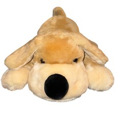 FAO Schwartz Patrick the Pup Plush Stuffed Animal Dog Golden 22  Floppy Ears