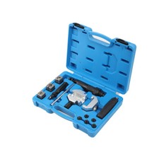 18x Brake Pipe Flaring Tool Kit Professional Hydraulic Flaring Device with case