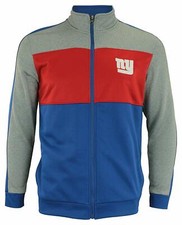 OuterStuff NFL Youth Performance Full Zip Stripe Jacket , New York Giants