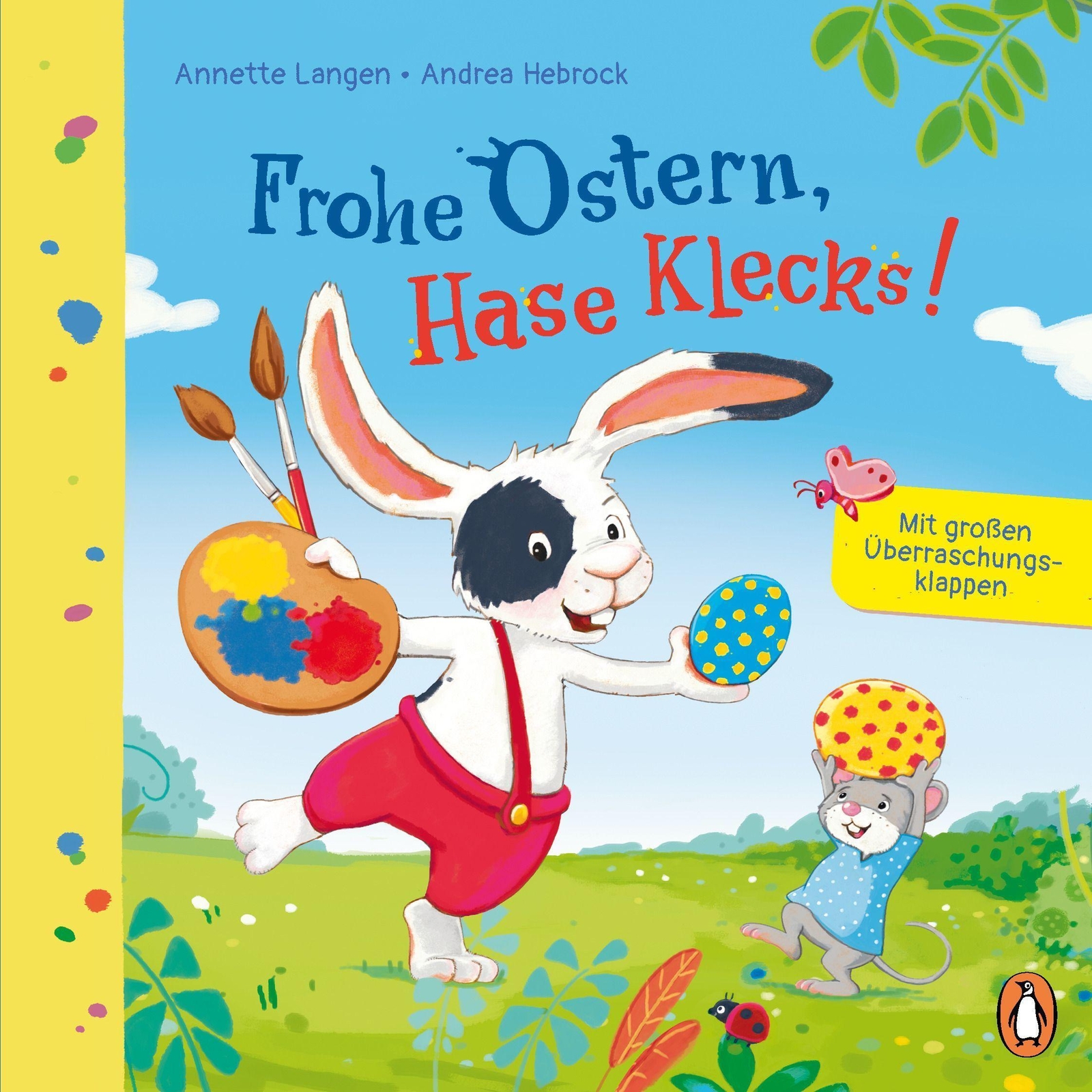 Thumbnail - Frohe Ostern, Hase Klecks Annette Langen Buch 22 S. Deutsch 2021