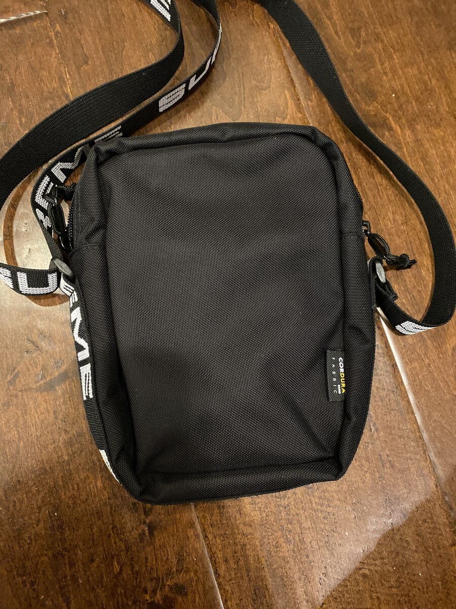 Supreme Cordura Travel Shoulder Bag Box Logo Black Error Supreme Cordura Travel Shoulder Bag Box Logo Black Error