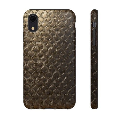 Golden Hammered Metal Phone Case for iPhone, Samsung Galaxy, Google Pixel - Picture 50 of 110