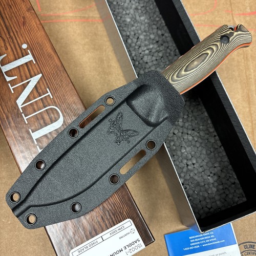 Benchmade Saddle Mountain Skinner Fixed Blade 15002-1 Knife CPM-S90V Blade - Picture 10 of 11