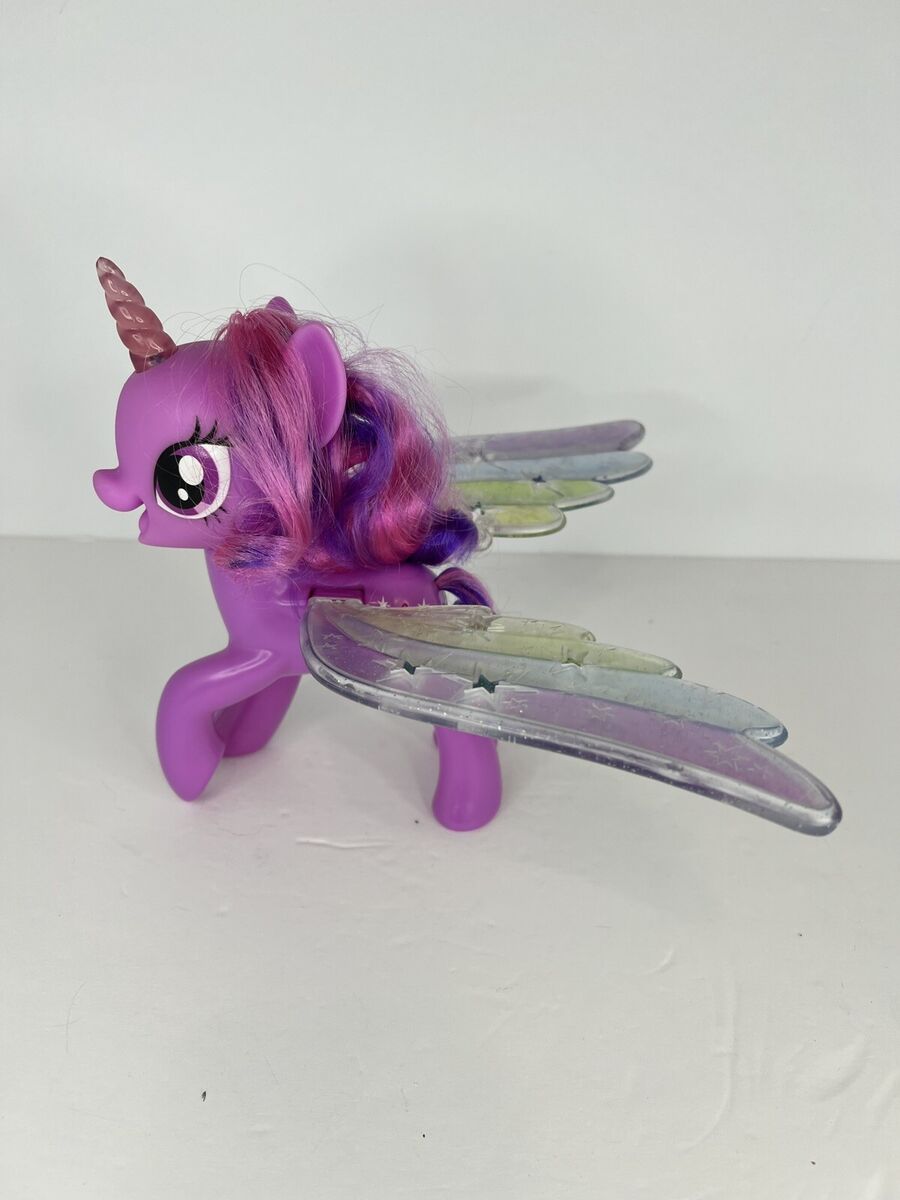 My Little Pony Rainbow Wings Twilight Sparkle -- Pony Figure with Lights  and Moving Wings - My Little Pony