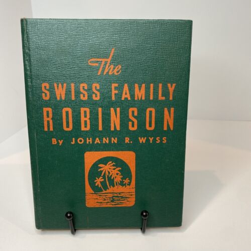 The Swiss Family Robinson by Johann R. Wyss 1935 Whitman Book - Picture 1 of 18