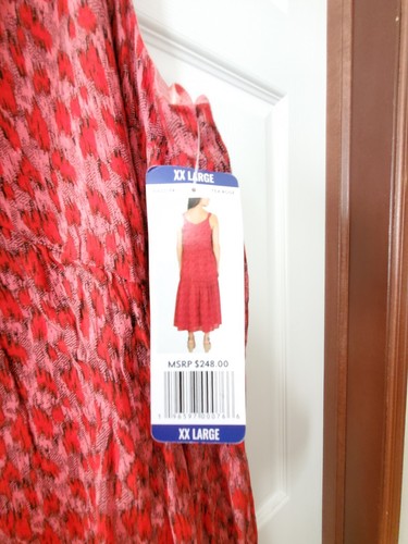 Joie Maxi Dress, Sleeveless Tiered Flowing  Dress, Tea Rose, MSRP $248 Sz XXL - Picture 5 of 7