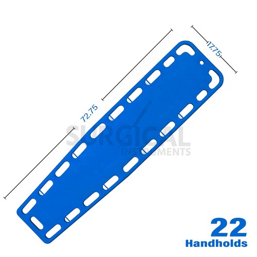 18'' EMT Backboard Spine Board Stretcher Immobilization Kit Free EMT Trauma Bag - Picture 8 of 66